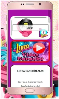 karaoke soy luna android App screenshot 1