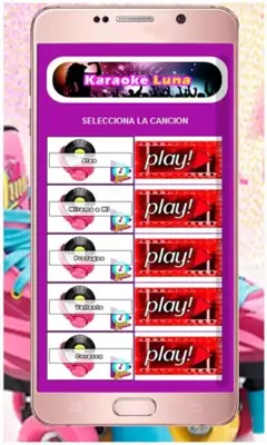 karaoke soy luna android App screenshot 2